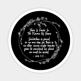 There Is Power In The Name Of Jesus Lyrics Magnet